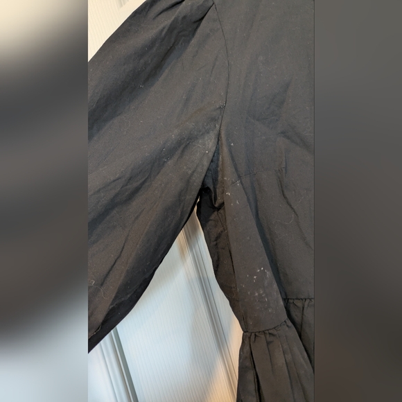 Black Ruffled Shirt - Picture 4 of 8